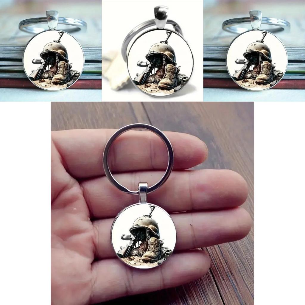 Vintage Military Style Zippo Lighter With Battle Boots Helmet And Weapon Design For Collectors Gift