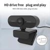 USB-веб-камера со встроенным микрофоном Plug and Play, 360° вращение для YouTube, прямых трансляций, видеозвонков