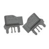 1 Pair Grey Roller Blind Luggage Cover Clip 8W9868953 8W9868954 For A4 For A6 For Q7 For Touareg Car Interior Accessories