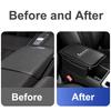 Comfortable PU Leather Car Center Console Armrest Pad for Jeep Renegade Wrangler JK JL Grand Cherokee Auto Interior Accessories ALV1