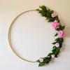 10-50cm Round Rings Iron Flowers Hoop Party Supplies Place Card Holders  Home Decoration