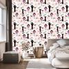 Fairytale fairies owls and flowers wallpaper for living room and bedroom 50x1000