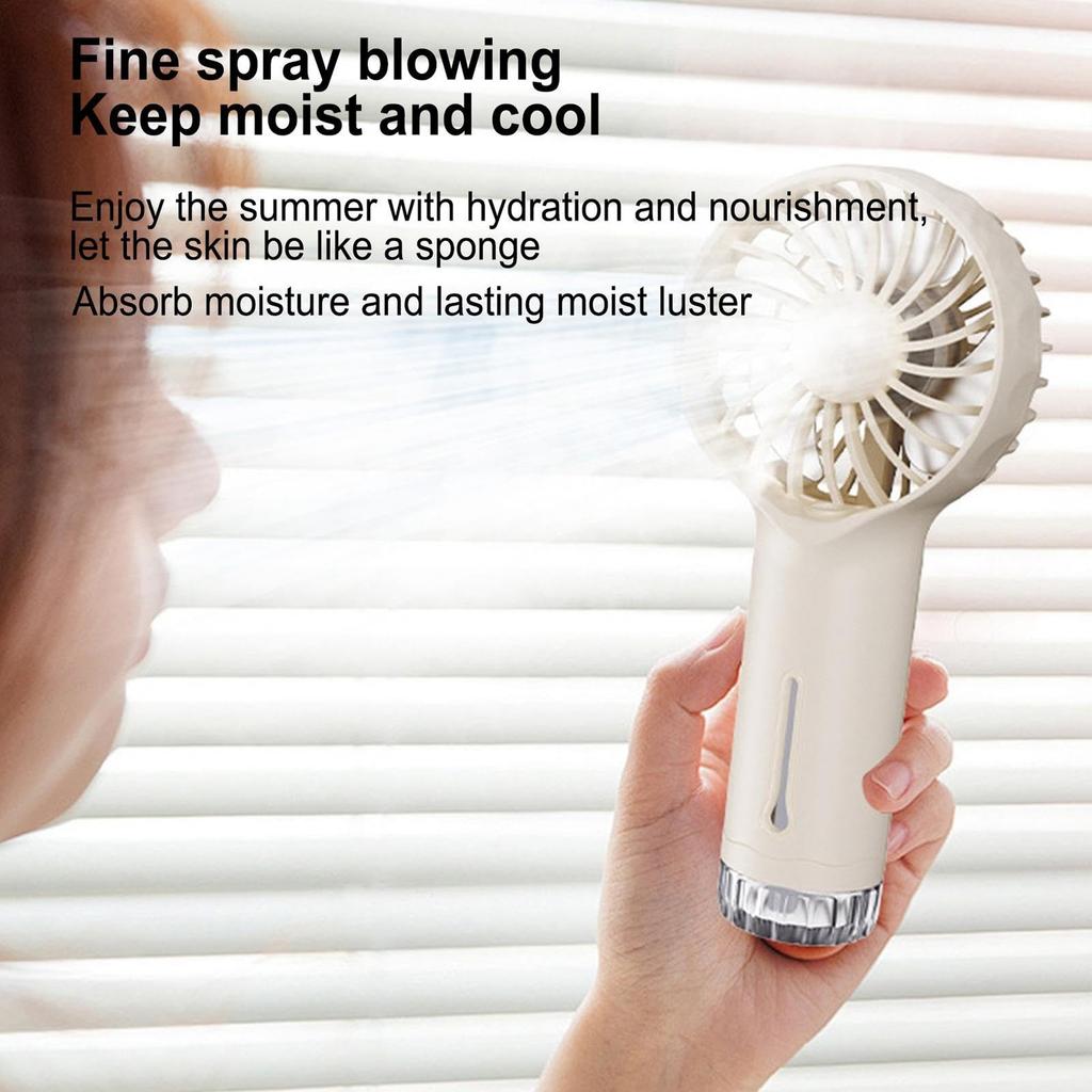 Portable Fan, Desk Fan Foldable,Fan Handheld,Spray Cooler 3,Portable Devicemall And Powerful,Desktop With Base, Lightweight Makeup Stylish Girl Women