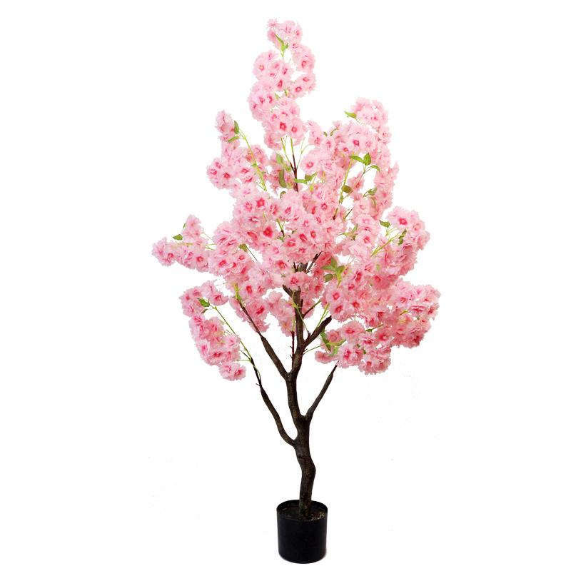 Multi-layer Artificial Cherry Blossom Tree for Indoor/Outdoor Decoration and Mall Display