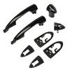 Car Front Outer Door Handle For Alfa Romeo Giulietta Mito Lancia Y 2012+ Replace Auto External Accessories 156145295 2156145296