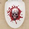 Halloween Horror Skull Bathroom Toilet Toilet Beautification and Decoration Stickers