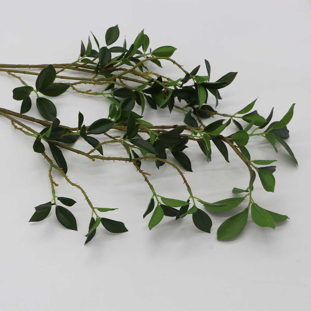Home Office Long Branch Ficus Tree Branch Artificial Branches Home Decor Artificial Plants
