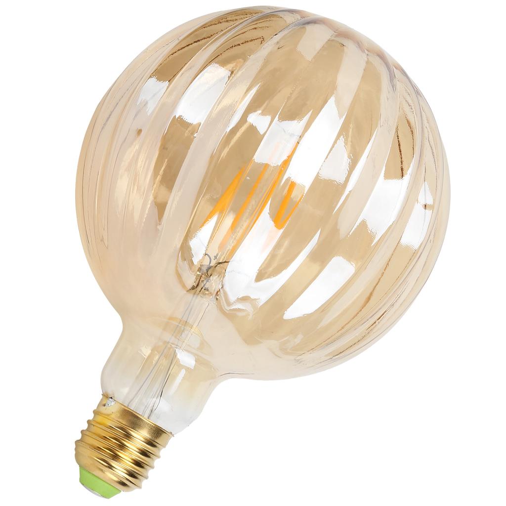 4W G125 Antique Bulb E27 WatermelonShape LED Filament Lamp Home Decoration 220V Warm Light