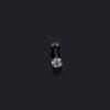 2Pcs Medical Titanium Steel Zircon Ear Studs Korean Girls Men's Diamond Earrings Fashion Ear Bone Studs