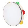 Тамбурин барабан для детей и взрослых ручной музыкальный образовательный ударный инструмент 8 дюймов