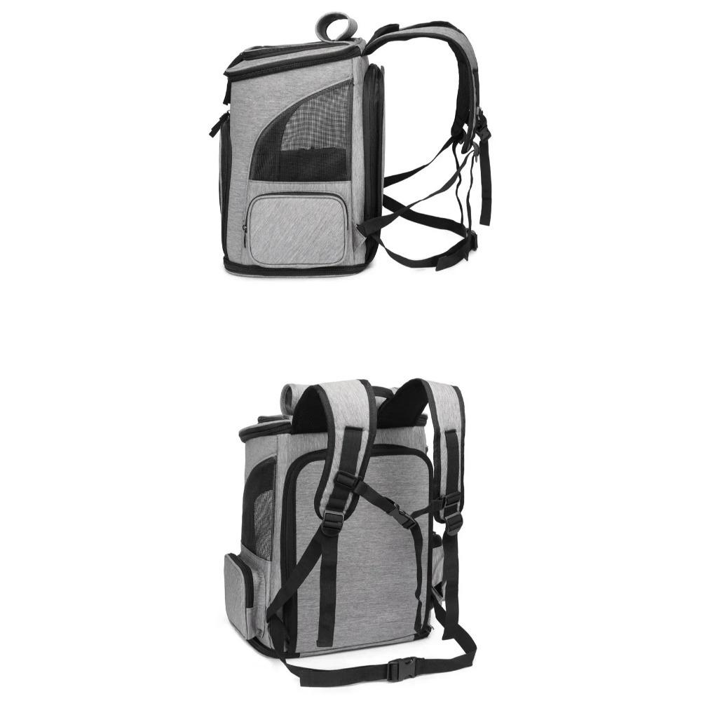 Breathable Pet Backpack Large Capacity Pet Travel Bag Multi-function Cat Carrier Transport