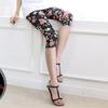 Leggings Pants for Women Rose Pattern Shorts Summer Korea Fashion