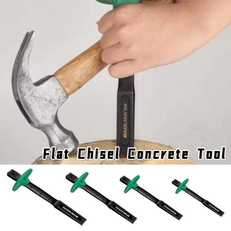 6/8/10/12Inch Flat Chisel Concrete Tool Masonry Concrete Engraving Cut Tool Splitter Stonemason's Flat Shovel Woodworking Tools