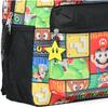 Школьный рюкзак Super Mario 16" с принтом персонажей, один размер