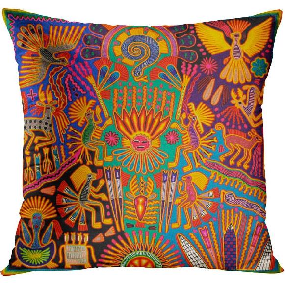 Britimes Throw Pillow Covers 18x18 Inches Home Decor Set of 4 Pillow Cases Decorative for Bed Sofa Cushion Couch Outdoor Pillowcases (Colorful