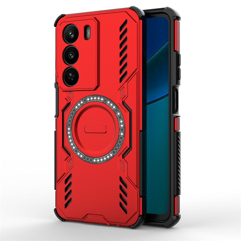 Для чехла Realme C73 Для Realme C73 Противоударный Магнитная адсорбция Беспроводная зарядка Полная задняя крышка Для чехла Realme C73 6,67 дюйма