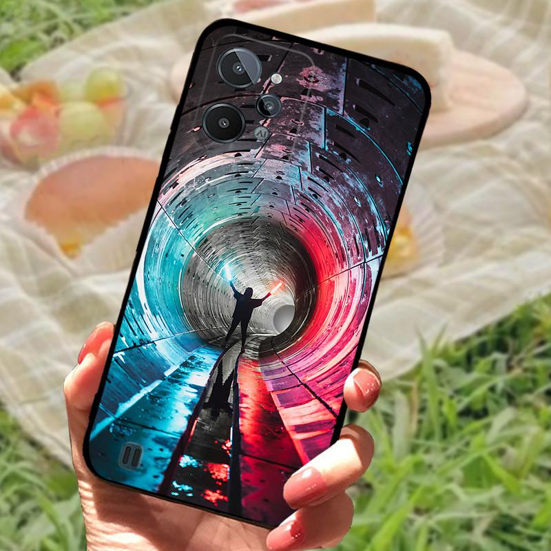 Чехол для Realme C31 RealmeC31 RMX3501 Мраморный чехол Мягкий силиконовый ТПУ Задняя крышка Для чехлов телефона Realme C31 realme C 31 C31 Funda