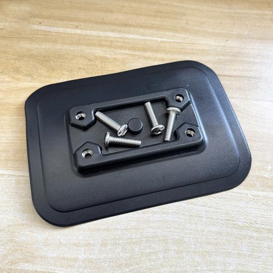 Inflatable Boats Mounting Bracket Glue-on Fishing Rod Holder Support PVC Kayaks Mounting Base Pad for Kayak Inflatable Boat