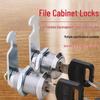 Замок для металлического картотечного шкафа - Основная безопасность для шкафчиков сотрудников, дверей, почтовых ящиков и шкафчиков