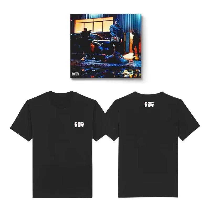 Мужская свободная футболка с круглым вырезом Omerta 47 Boxing Fan Print можно носить с модной спортивной футболкой как для мужчин, так и для женщин.