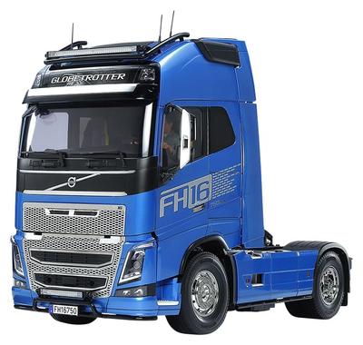 Tamiya Электрический радиоуправляемый большой грузовик Volvo FH16 Globetrotter XL 750, полный набор для эксплуатации 56374 1/14 № 74 4×2