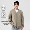 Baleno Men's V-Neck Button Cardigan Sweatshirt