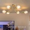 Celling Lights Warm Romantic Gloden Chandelier For Home Bedroom Dining Room Modern Creative Minimalist Lighting Chandelier E27