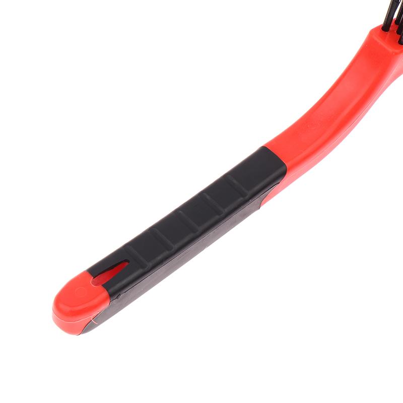 Мини-набор из трех кухонных щеток для газовых вытяжек, удаление жира и пятен, чистка варочных панелей, стальная проволока, маленькая