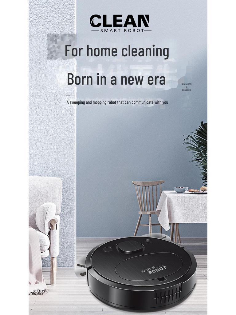 Умный автоматический пылесос с функцией зарядки и мытья полов