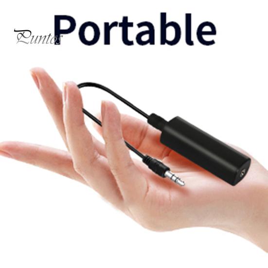 Шумоизолятор заземляющего контура с аудиокабелем 3,5 мм Компактный размер Портативный широкий компактный автомобильный аудио-шумоподавитель