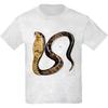 CafePress Змея-кобра (Фронт) Детская футболка Молодежная хлопковая футболка для детей