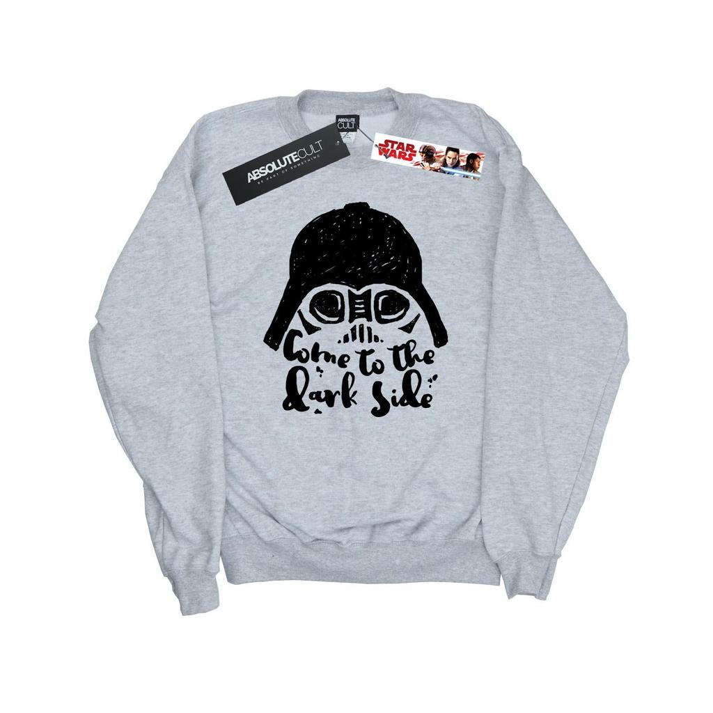 STAR WARS Mens Darth Vader Come To The Dark Side Sketch Sweatshirt
