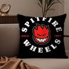Fighter Aircraft SSpitfire Cushion Cover Plush Fabric Soft DoubleSided Printed Sofa Warm Winter Home Child Gift Pillow Case