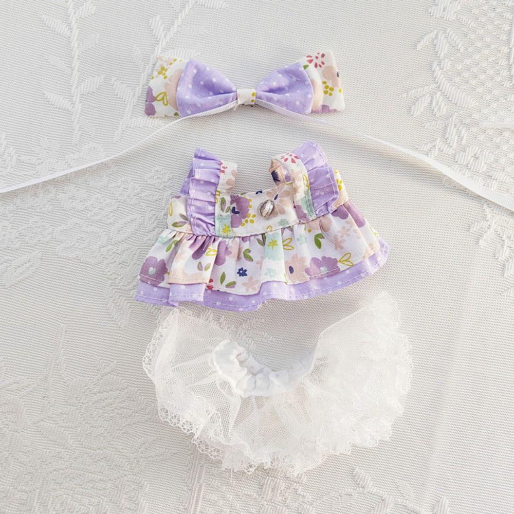 Милое кружевное платье для куклы, модная плюшевая одежда для кукол, для 20-сантиметровой хлопковой куклы/кукол-айдолов EXO