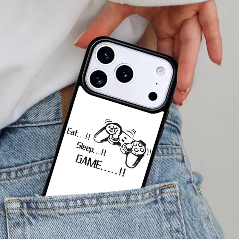 Game Repeat Phone Case for iPhone 16e 15 14 13 12 17 Pro Max Plus Air 17pro Cover Coque