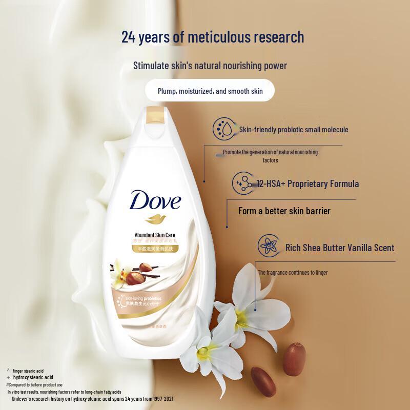 Dove Nourishing Shower Milk
