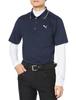 Golf Shirt GOLF Golf Stretch Smooth Kanoko Set Deep Navy Polo/Short Sleeve/627605 Men's