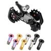 2PCS Titanium Zinc Zinc Alloy Rear Derailleur Jockey Wheel Screws Bicycle Rear Guide Wheel Screw  MTB
