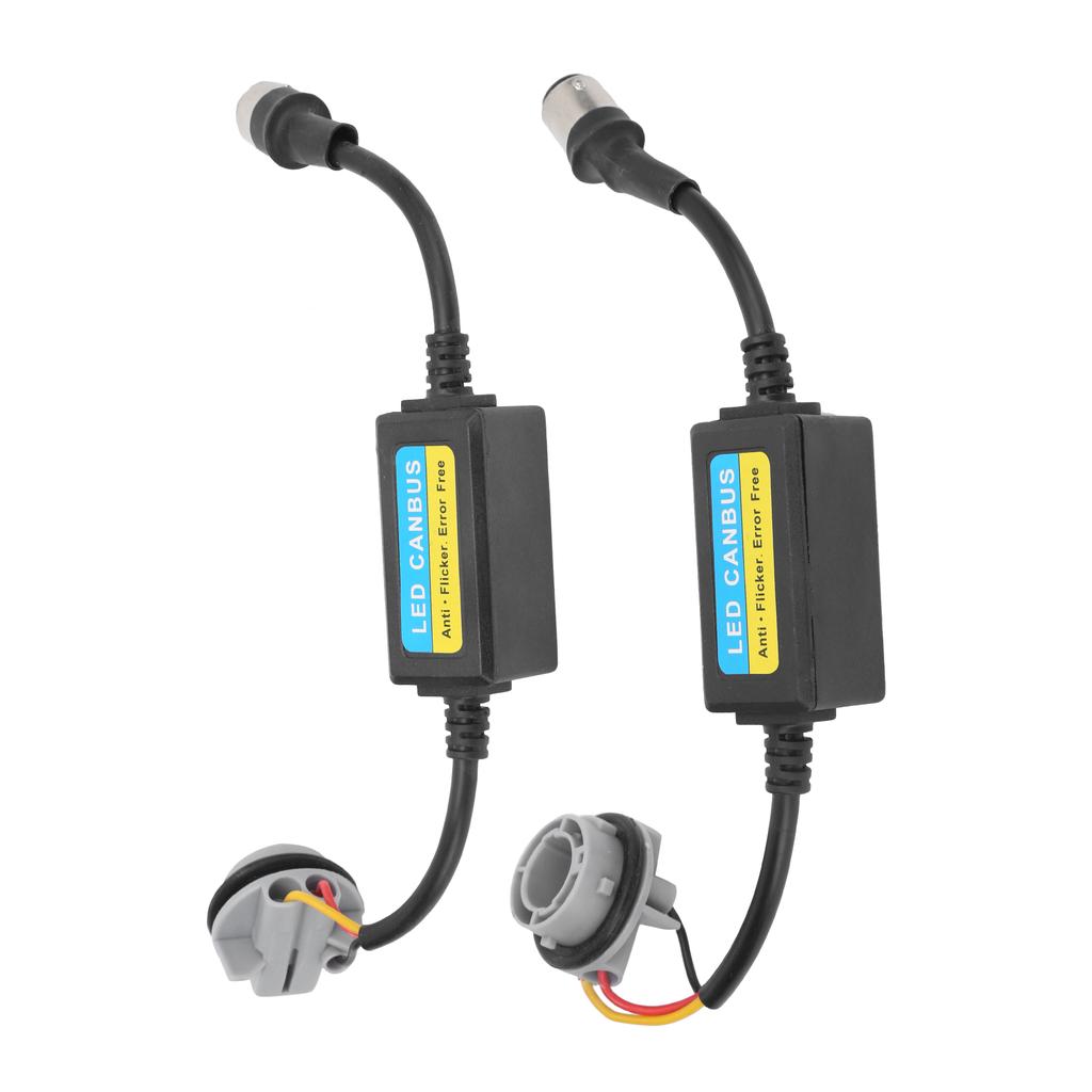 2 шт. 1157 светодиодный декодер 5 Вт 1224 В нагрузочный резистор вспышка предупреждение Canbus ошибка без отмены для автомобиля