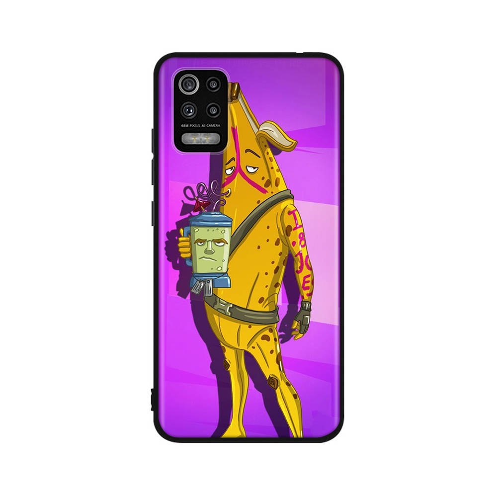 Чехол RT91 Fortnite Play для Xiaomi Poco X6 X4 M5 M6 F5 F6 C65 C55 C50 C51 C40 Redmi Note 7 8 14C A3X 13C 12C 11 10A 9C Pro черный мягкий чехол