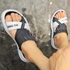 Сандалии мужские 2025 летние новые нескользящие износостойкие тапочки для улицы для отдыха и спорта двойного назначения для вождения пляжные сандалии