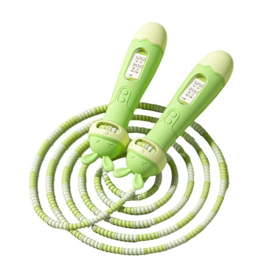 Jump Rope with Counter Length Adjustable Tangle-free Ergonomic Handle Skipping Rope Workout Fitness