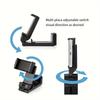 Rotating Airplane Phone Holder Portable Foldable Travel Clip Carry on Accessories During Flight
