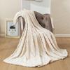Yousheng Sofa Throw Blanket Super Soft Warm Solid Color Wear Resistant Non-Fading Friendly To Skin Machine Washable Bedding Blanket