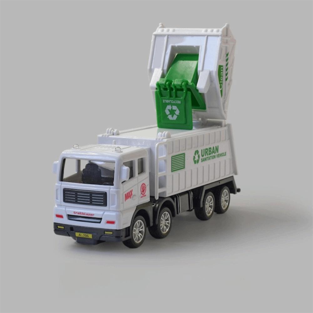 Inertia Powered Garbage Truck Toy Simulation Cleaning Sprinkler Truck Boys Gifts