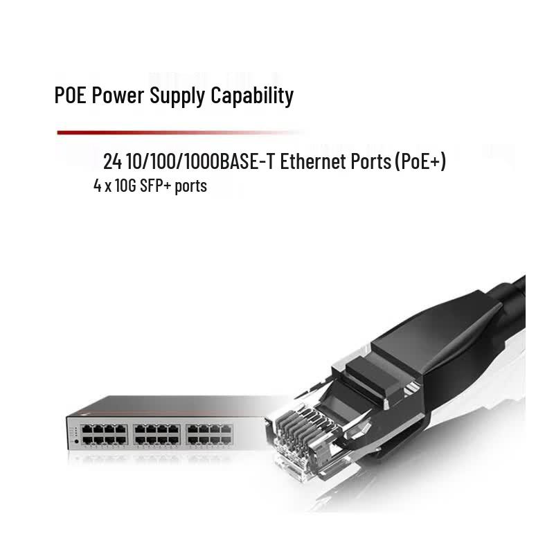 Huawei S1730S-S24P4X-A3 24-Port Gigabit PoE+ Switch with 4x 10G Uplinks