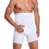 1Pcs Long Men's Underpants Comfortable Underwear For Man Solid Color Tummy Control Shapewear High Waist Slimming Boxer Brief
