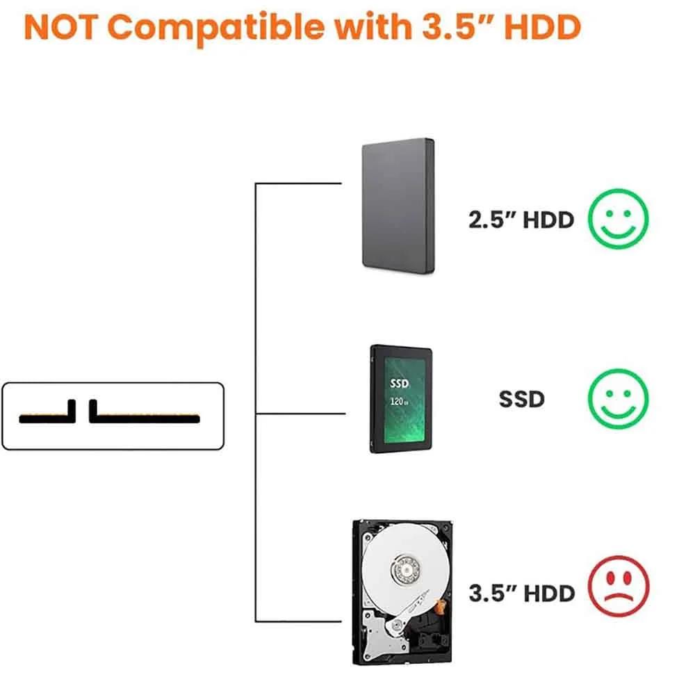 Адаптер кабеля USB 3.0 SATA До 6 Гбит/с Удлинитель Компьютерные кабели Разъемы Поддержка 2,5-дюймовых внешних SSD HDD Жестких дисков USB