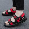 FashionMen's Sandal Trend 2024 Open Toe Height Pvc With Platform New Design Male Shoe Daily Use Barefoot Breathable Adult Outdoor 39 V