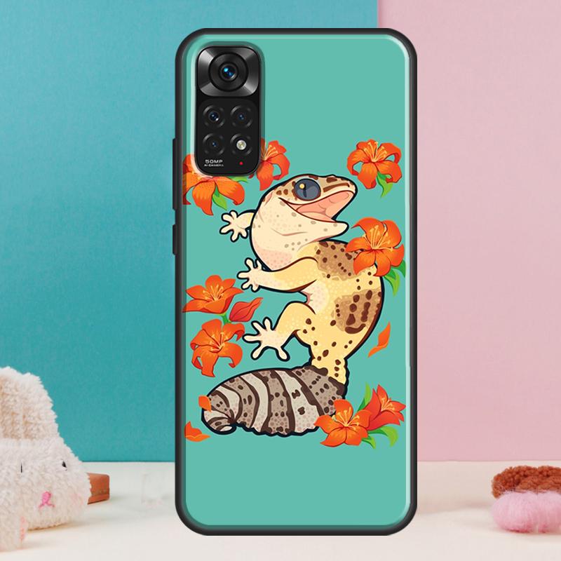 Lizards Geckos Case For Xiaomi Redmi Note 13 Pro 14 12 11 9 10 9S 10S 11S 12S Redmi 14C 13C 10C 12C Cover